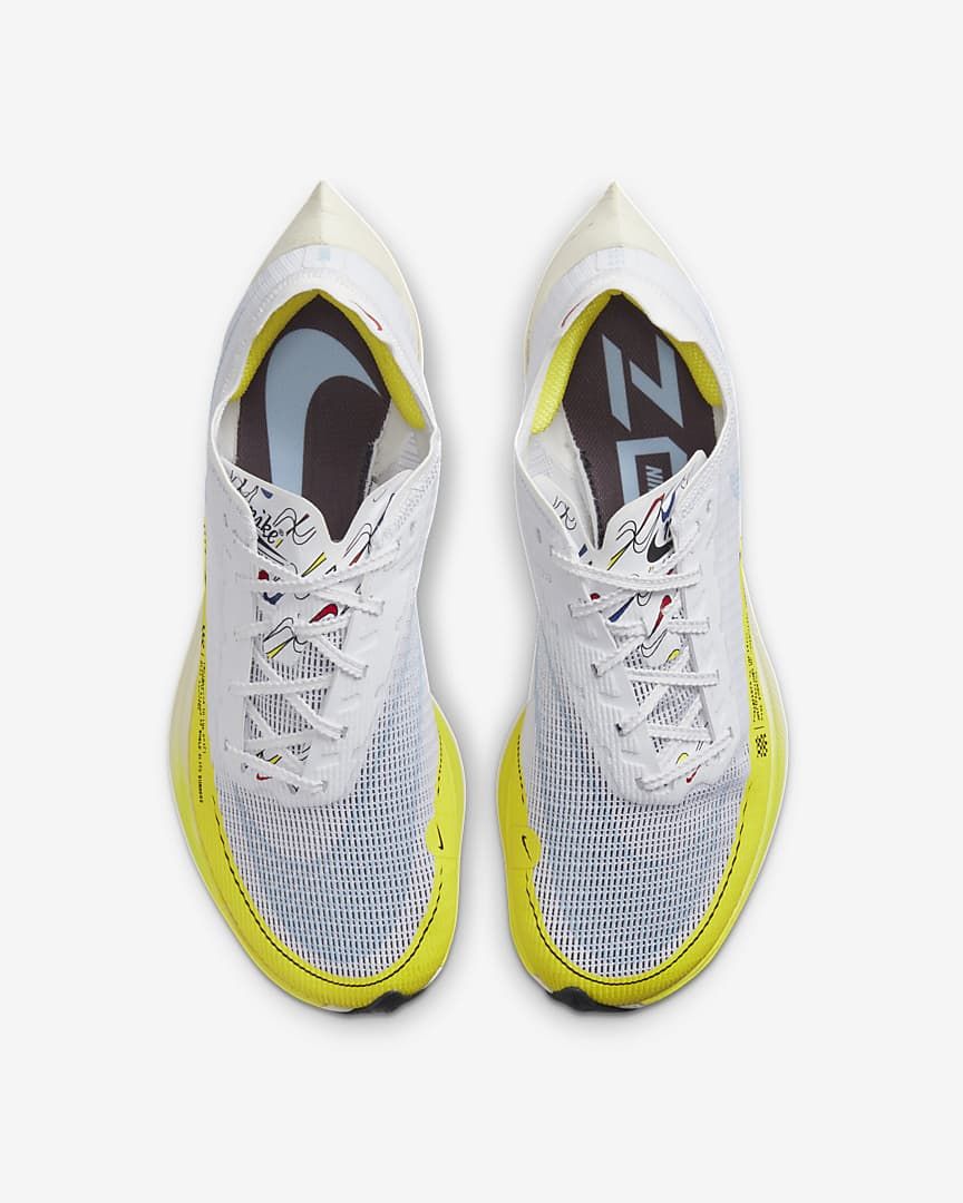 Nike ZoomX Vaporfly NEXT% 2 Shoes for Running DM9056-100 - product image from the listing.