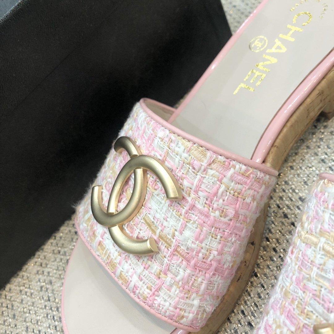 Sandals by Chanel - product photo shown in the listing for this item.