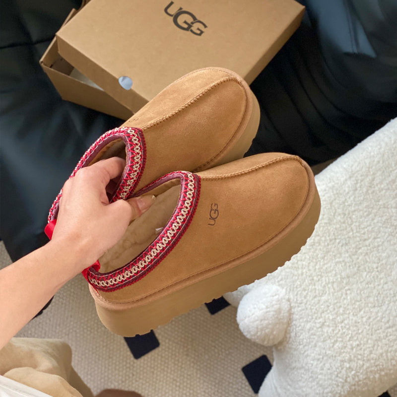 Women's BUS0 Wool Leather Shoes 35-41 with box - product image from the listing.