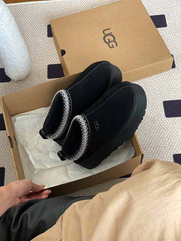Women's BUS0 Wool Leather Shoes 35-41 with box - product image from the listing.