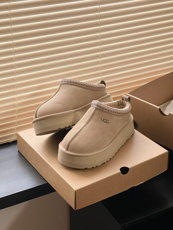 Women's BUS0 Wool Leather Shoes 35-41 with box - product image from the listing.