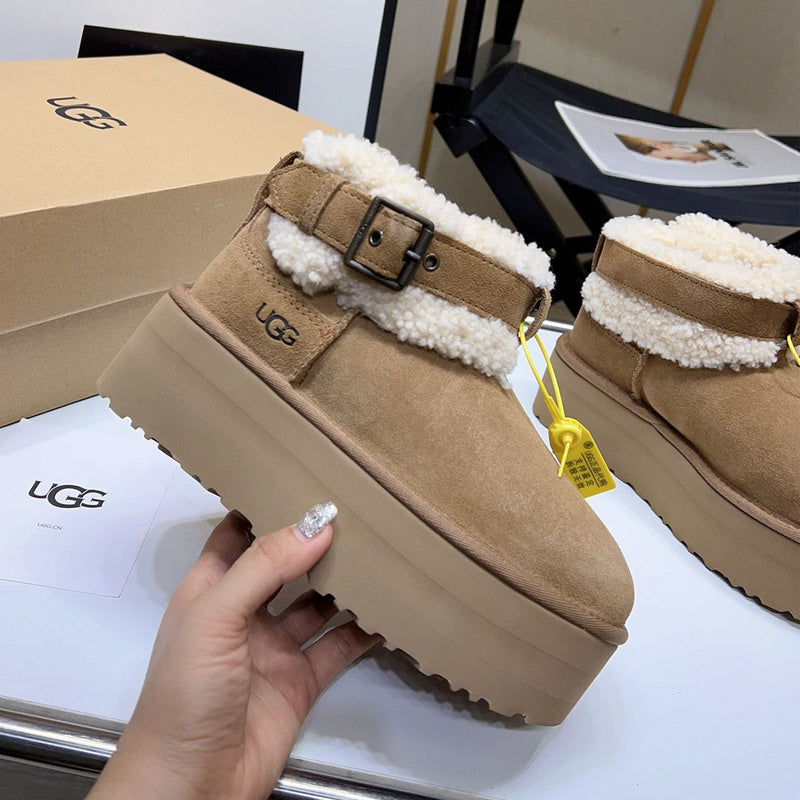Women's BUS14 Wool 5CM Shoes 35-40 with box - product image from the listing.
