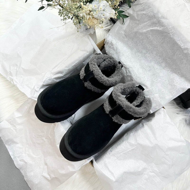 Women's BUS14 Wool 5CM Shoes 35-40 with box - product image from the listing.