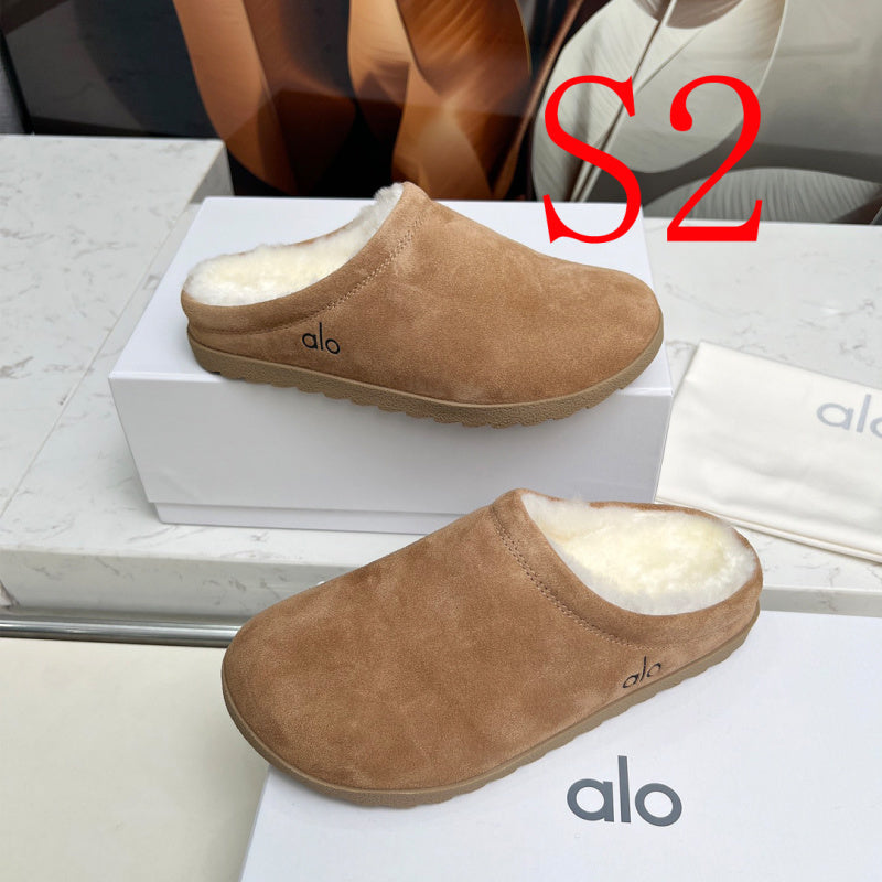 Women's GAS1 Wool Shoes 35-41 cotton slippers with Box - product image from the listing.