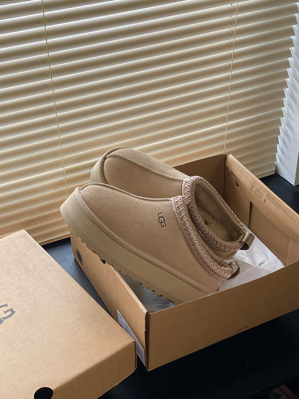 Women's BUS0 Wool Leather Shoes 35-41 with box - product image from the listing.