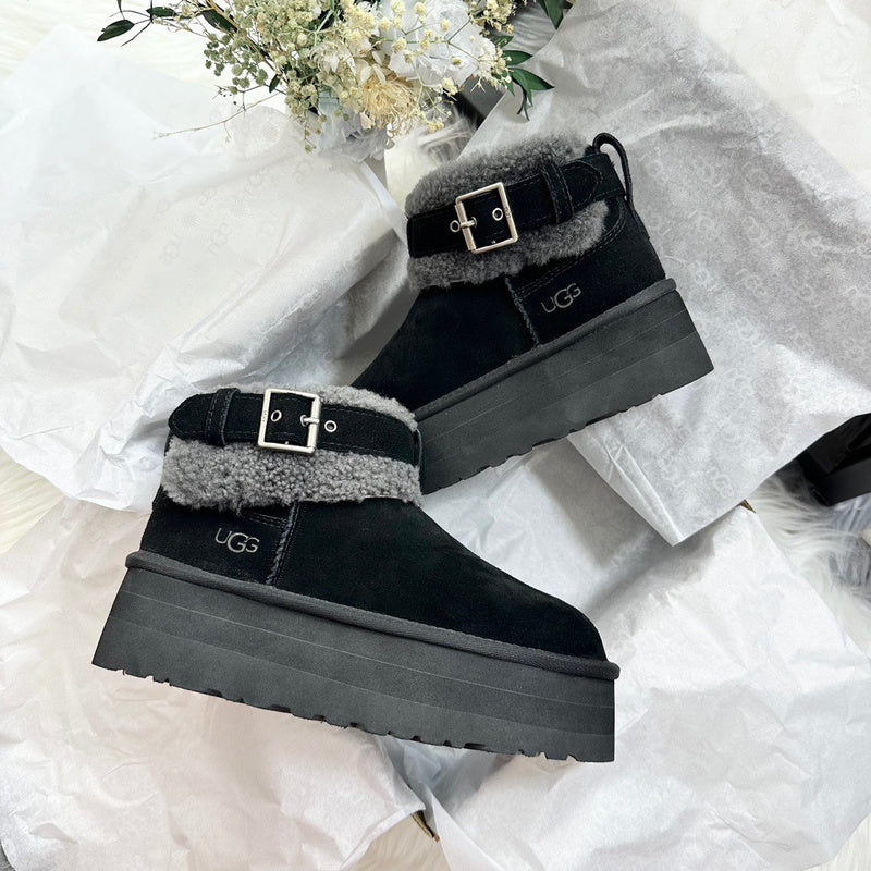 Women's BUS14 Wool 5CM Shoes 35-40 with box - product image from the listing.