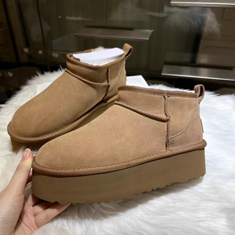 Women's BUS8 Wool 5CM Shoes 35-40 with box - product image from the listing.