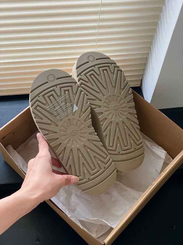 Women's BUS0 Wool Leather Shoes 35-41 with box - product image from the listing.