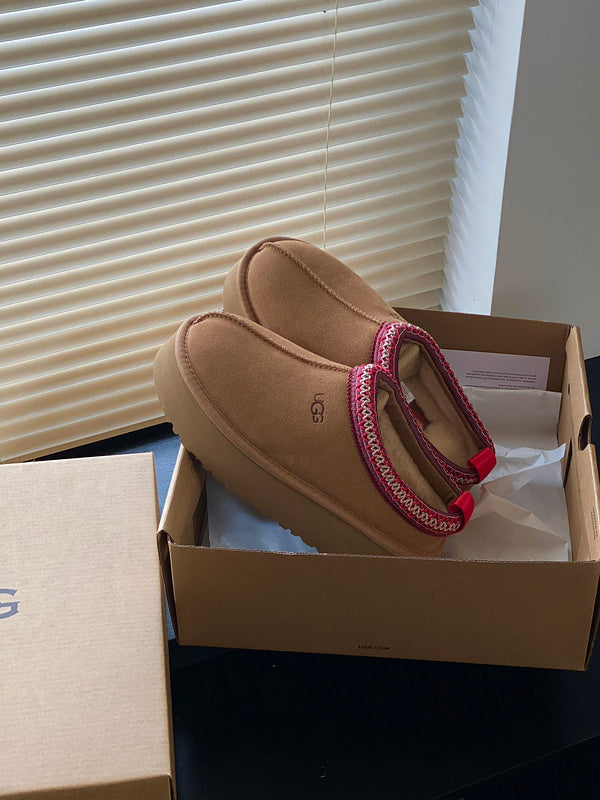 Women's BUS0 Wool Leather Shoes 35-41 with box - product image from the listing.