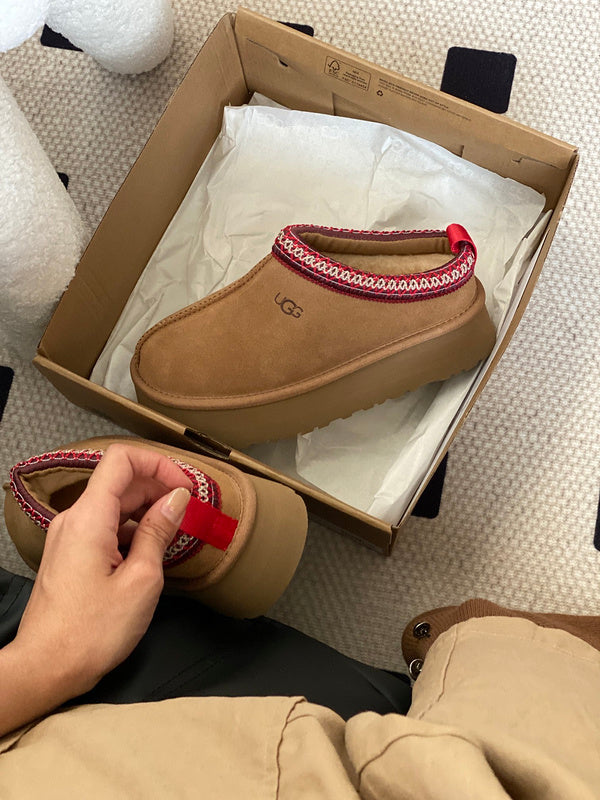 Women's BUS0 Wool Leather Shoes 35-41 with box - product image from the listing.