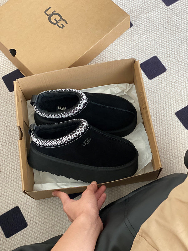 Women's BUS0 Wool Leather Shoes 35-41 with box - product image from the listing.