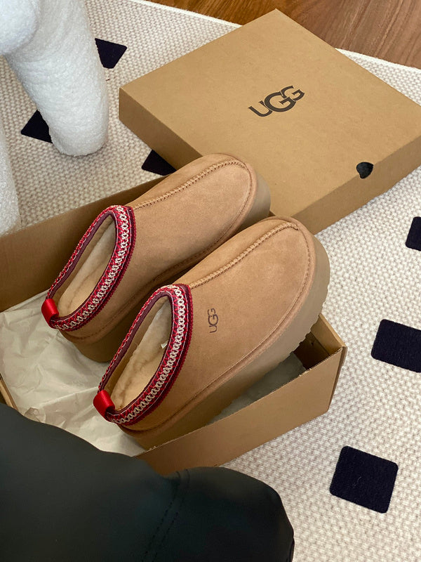 Women's BUS0 Wool Leather Shoes 35-41 with box - product image from the listing.