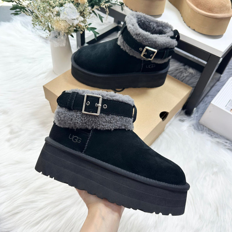 Women's BUS14 Wool 5CM Shoes 35-40 with box - product image from the listing.