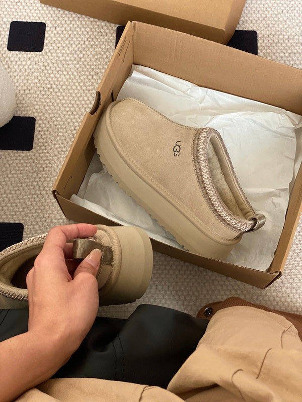 Women's BUS0 Wool Leather Shoes 35-41 with box - product image from the listing.