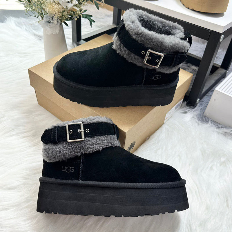 Women's BUS14 Wool 5CM Shoes 35-40 with box - product image from the listing.