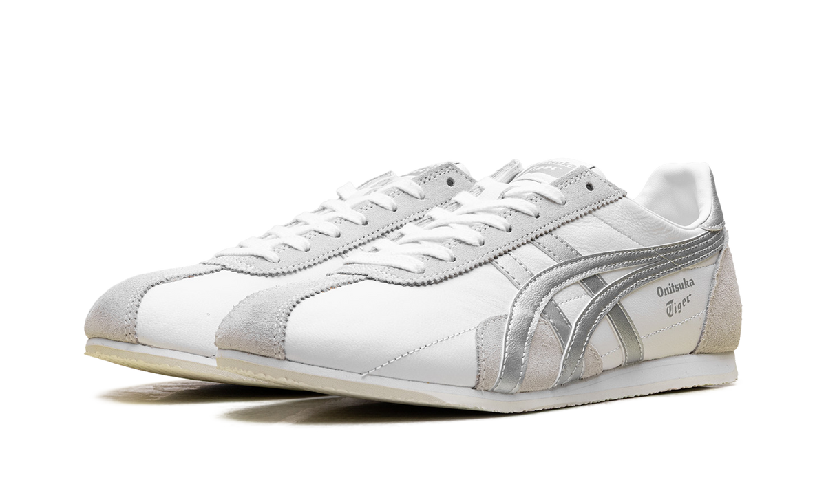Onitsuka Tiger Runspark in White Silver 197653 - product image from the listing.