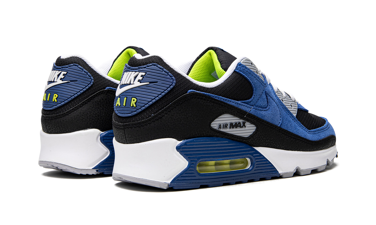 "Black / Atlantic Blue" Air Max 90 DM0029 001 - product image from the listing.