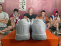 Nike Zoom 101 Basketball Shoes in White - product image from the listing.