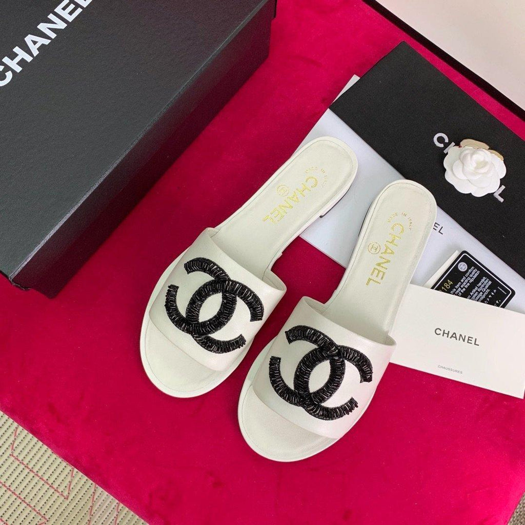 Sandals by Chanel - product photo shown in the listing for this item.