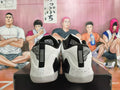Nike Kobe Basketball Shoes, in White and Black - product image from the listing.