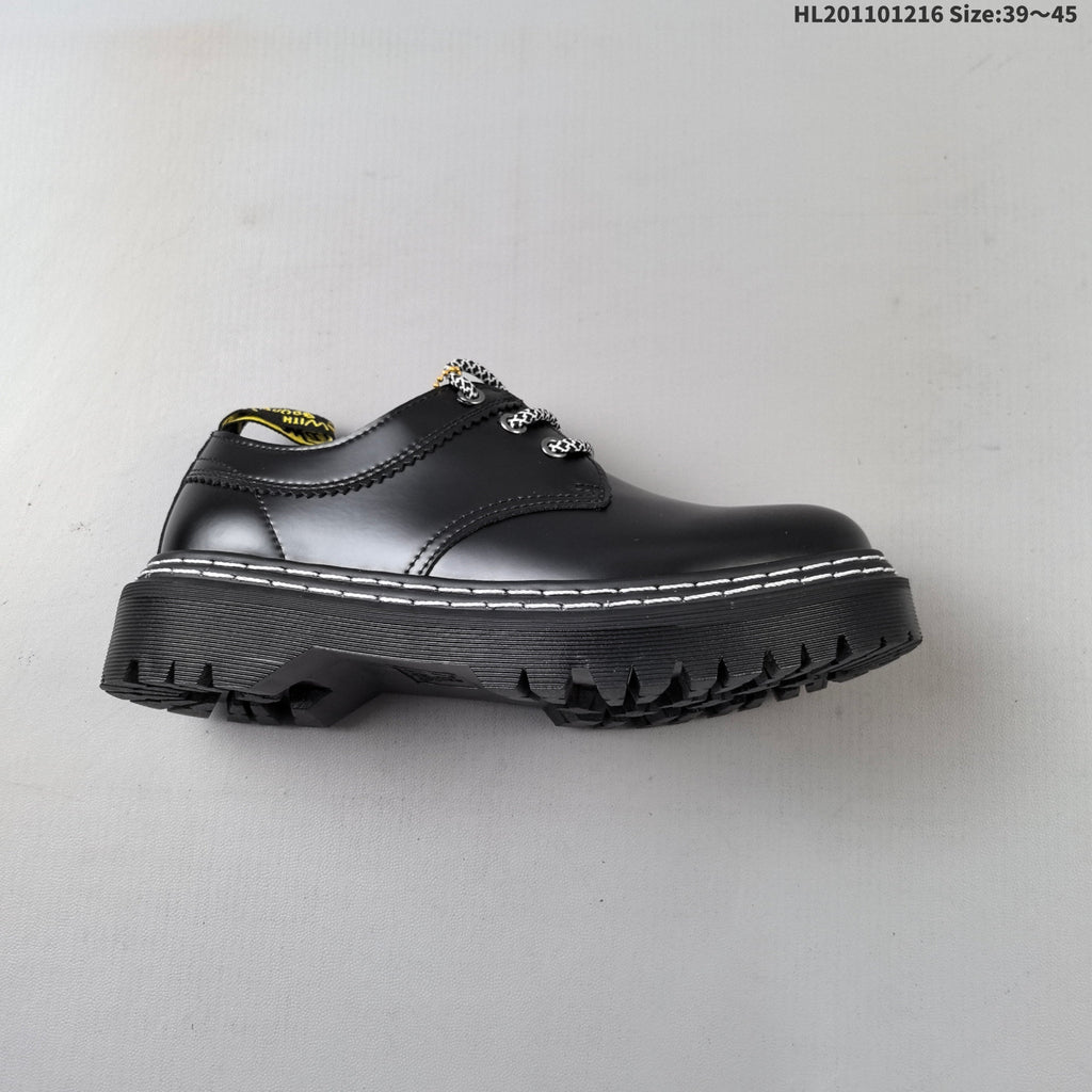 Dr. Martens Sinclair Black Platform Lace-Up Footwear - product image from the listing.