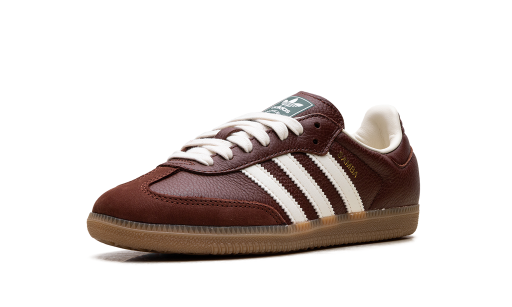 "Fox Brown/Off White/Gum" Samba OG JR0892 - product image from the listing.