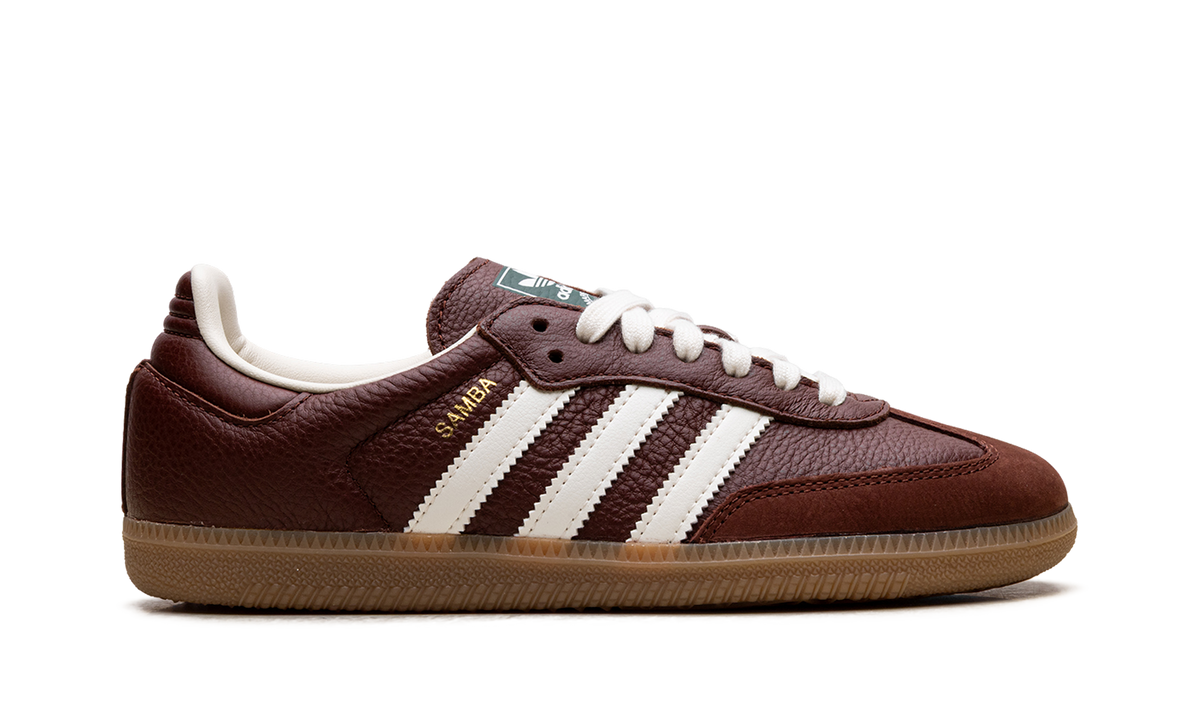 "Fox Brown/Off White/Gum" Samba OG JR0892 - product image from the listing.