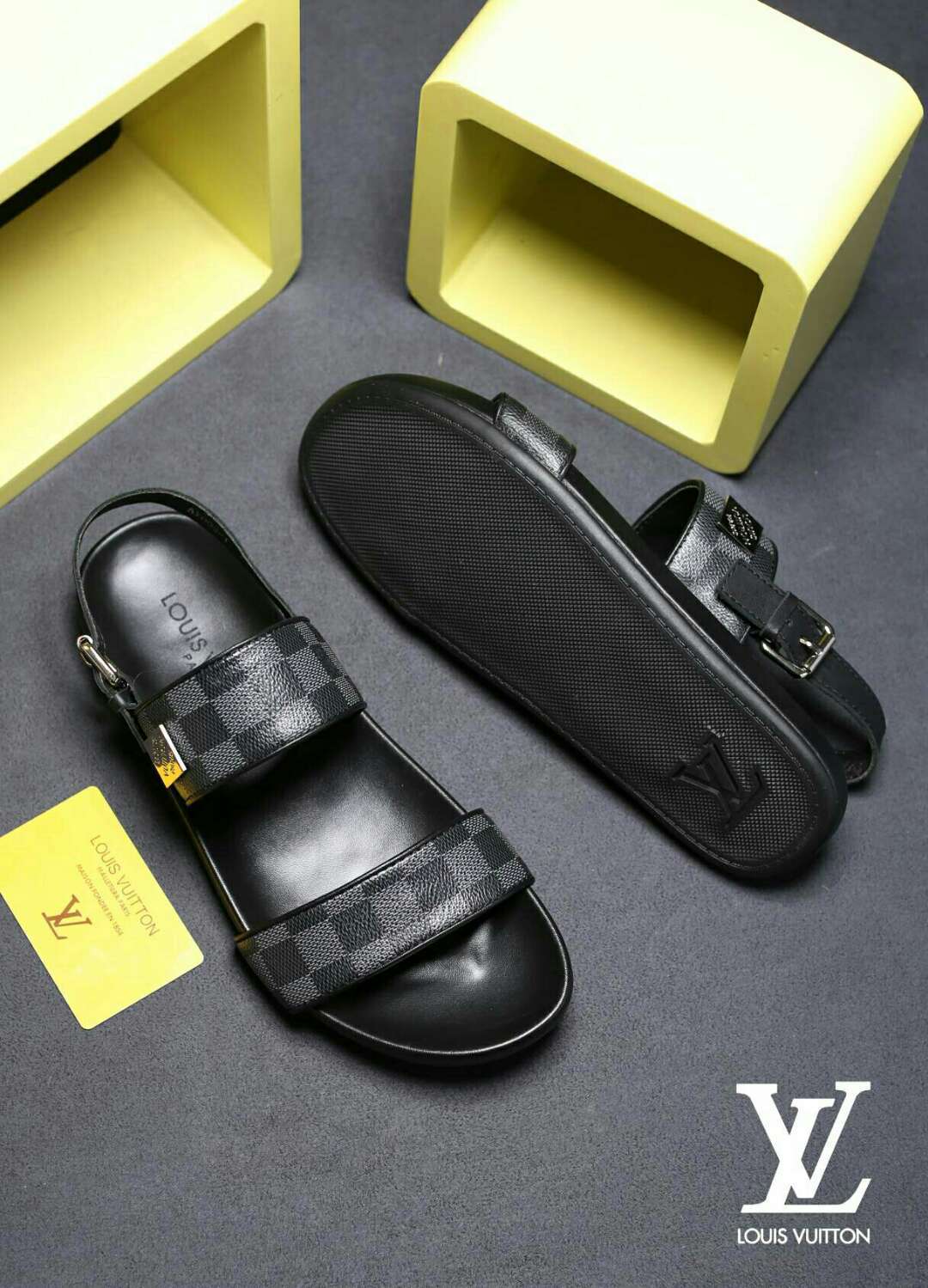 Men's LV Sandals - product photo shown in the listing for this item.