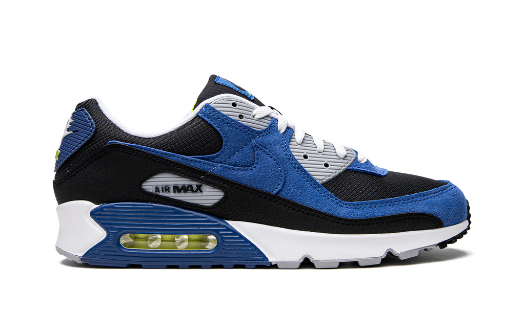 "Black / Atlantic Blue" Air Max 90 DM0029 001 - product image from the listing.