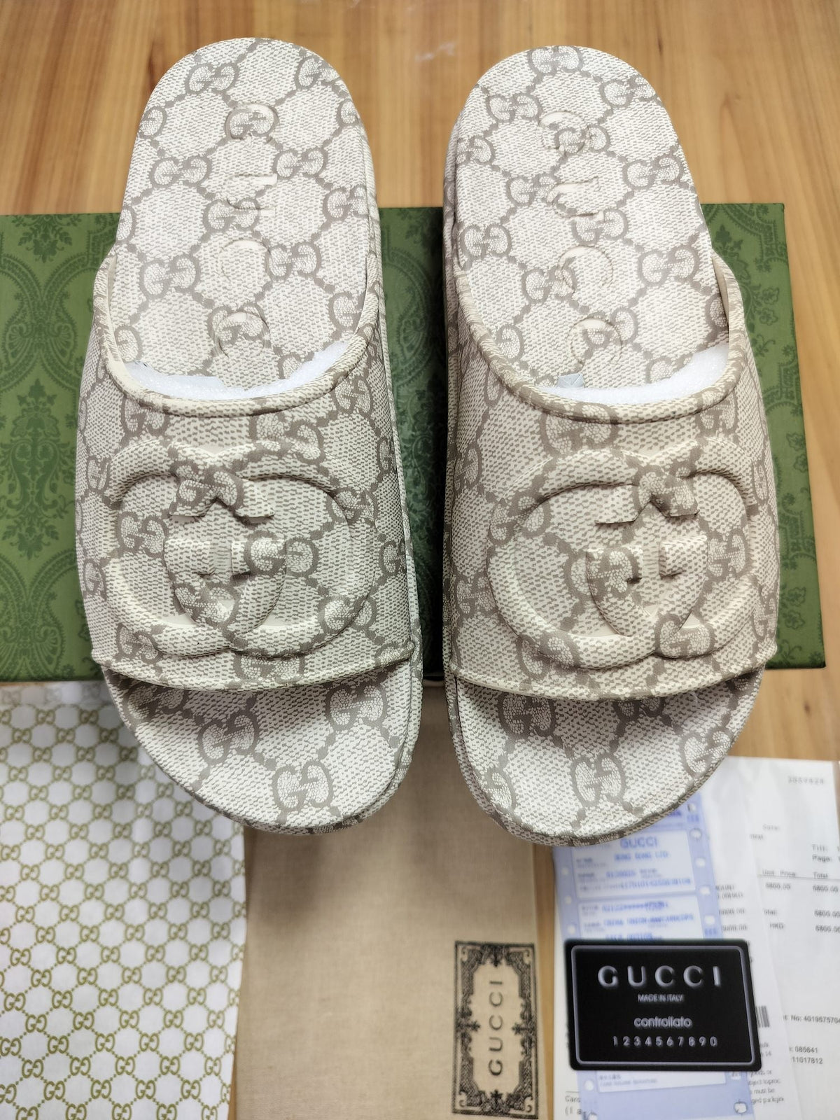 S6 - 2023 GG Thick Sole Slippers - product image from the listing.
