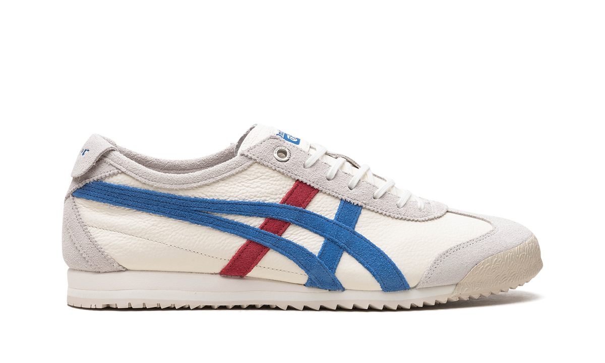 Onitsuka Tiger Tiger Mexico 66 Sd in White Directoire Blue Red 132555 - product image from the listing.