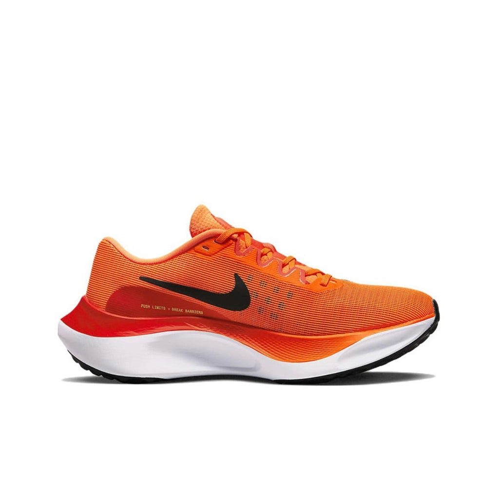 Nike Zoom Fly 5 Running Shoes in Orange Black DM8968-800 - product image from the listing.