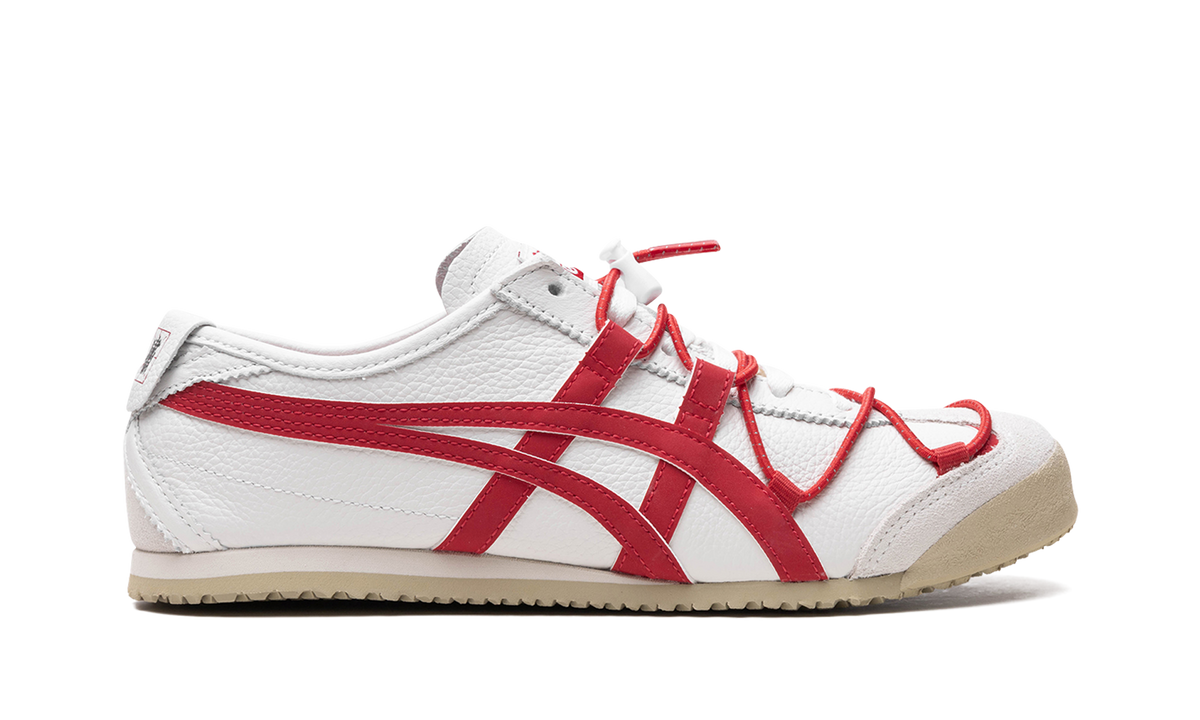 Onitsuka Tiger Mexico 66 in White Classic Red 127225 - product image from the listing.