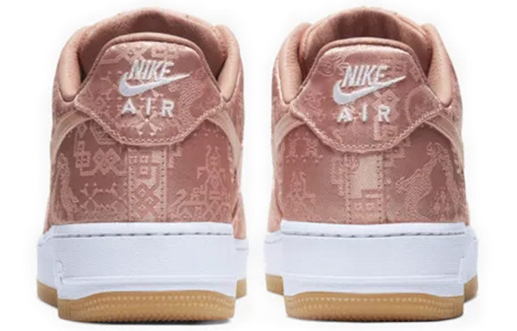 CLOT x Nike Air Force 1 Low Rose Gold Silk - product image from the listing.