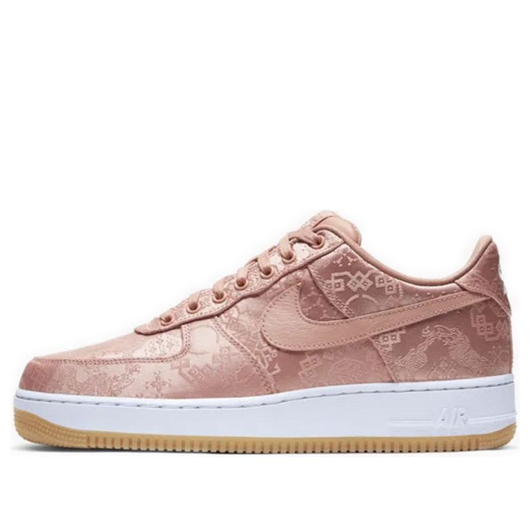 CLOT x Nike Air Force 1 Low Rose Gold Silk - product image from the listing.