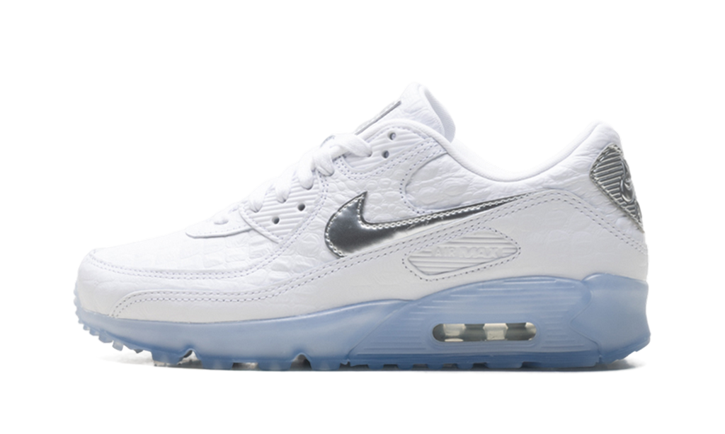"White Croc Blue Tint" Air Max 90 Terrascape IU3638 100 - product image from the listing.