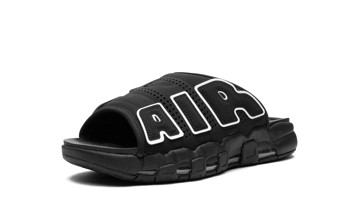 "Black/White" Air More Uptempo Slide OG DV2137 001 - product image from the listing.
