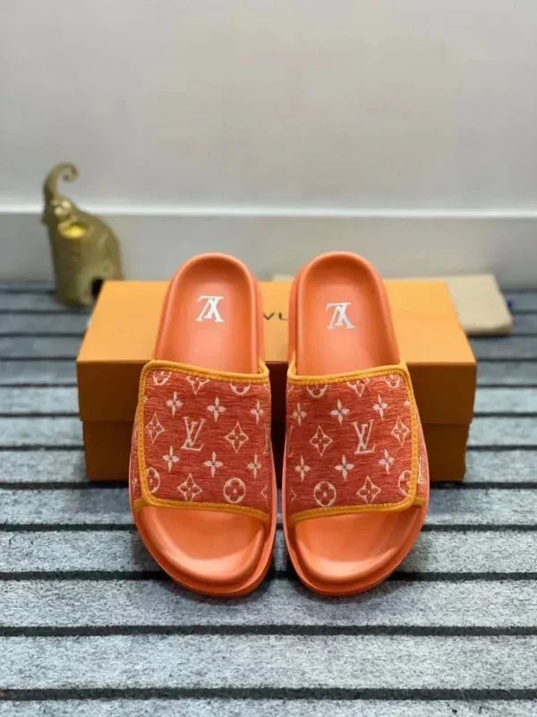 Monogram Logo Sandals by Louis Vuitton - product image from the listing.