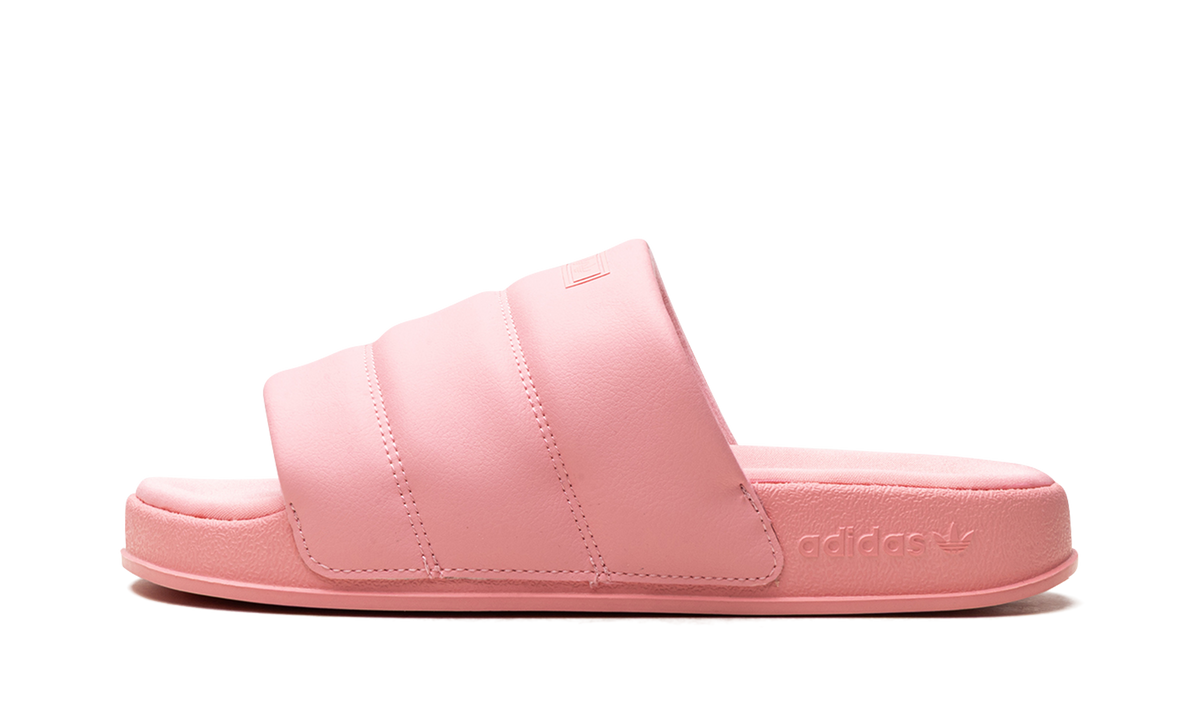 Women's Adilette Essential Slide "Super Pop" HQ2055 - product image from the listing.