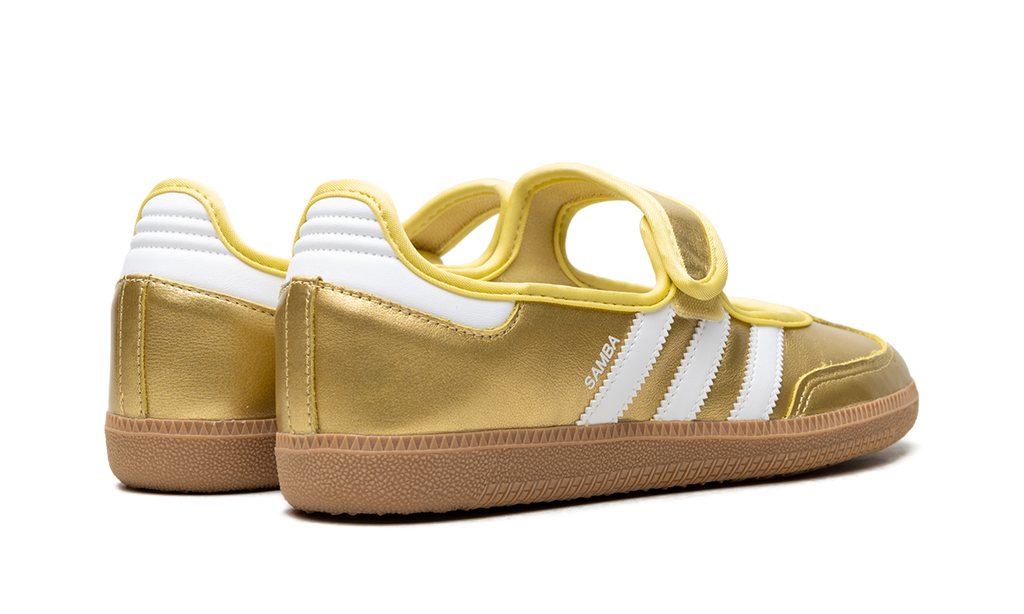Women's Samba Jane "Gold Metallic White" IH6599 - product image from the listing.