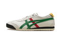 Onitsuka Tiger Mexico 66 Sd in Birch Green Red Yellow 127341 - product image from the listing.