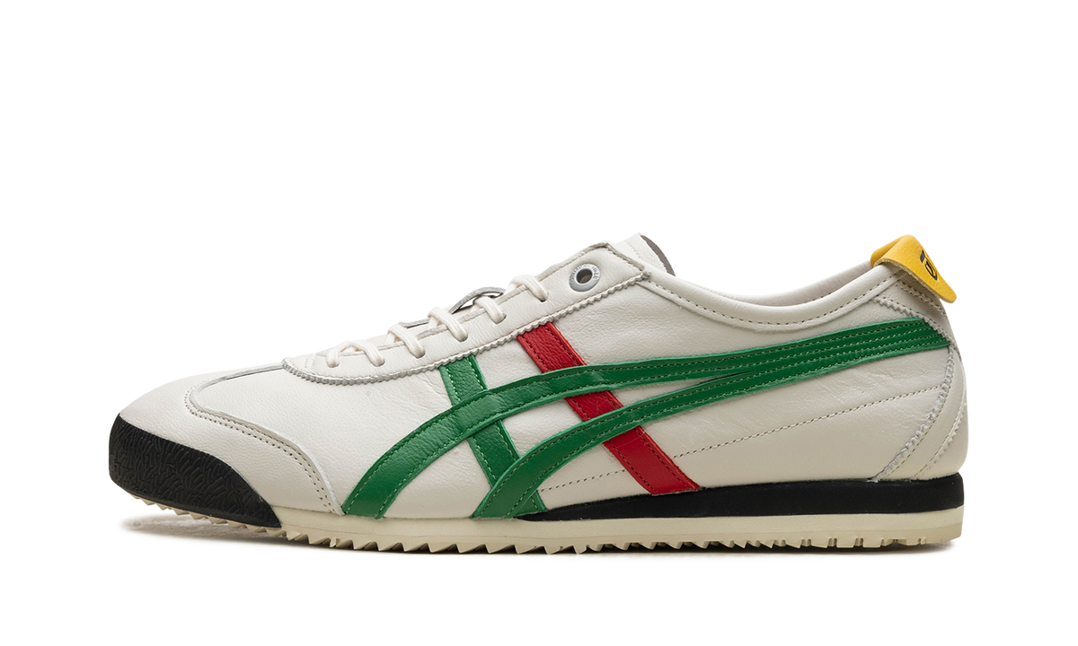 Onitsuka Tiger Mexico 66 Sd in Birch Green Red Yellow 127341 - product image from the listing.