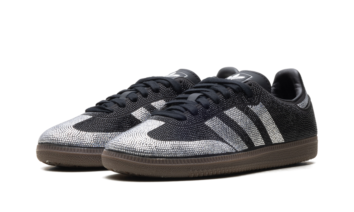 Women's Samba OG "Rhinestone Black Silver" IH9052 - product image from the listing.