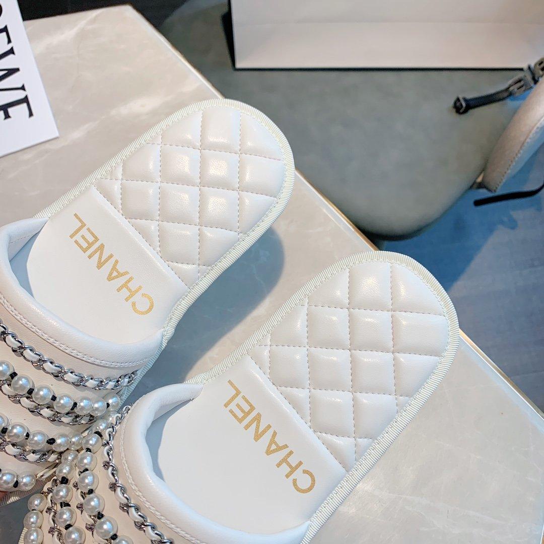 Sandals by Chanel - product photo shown in the listing for this item.