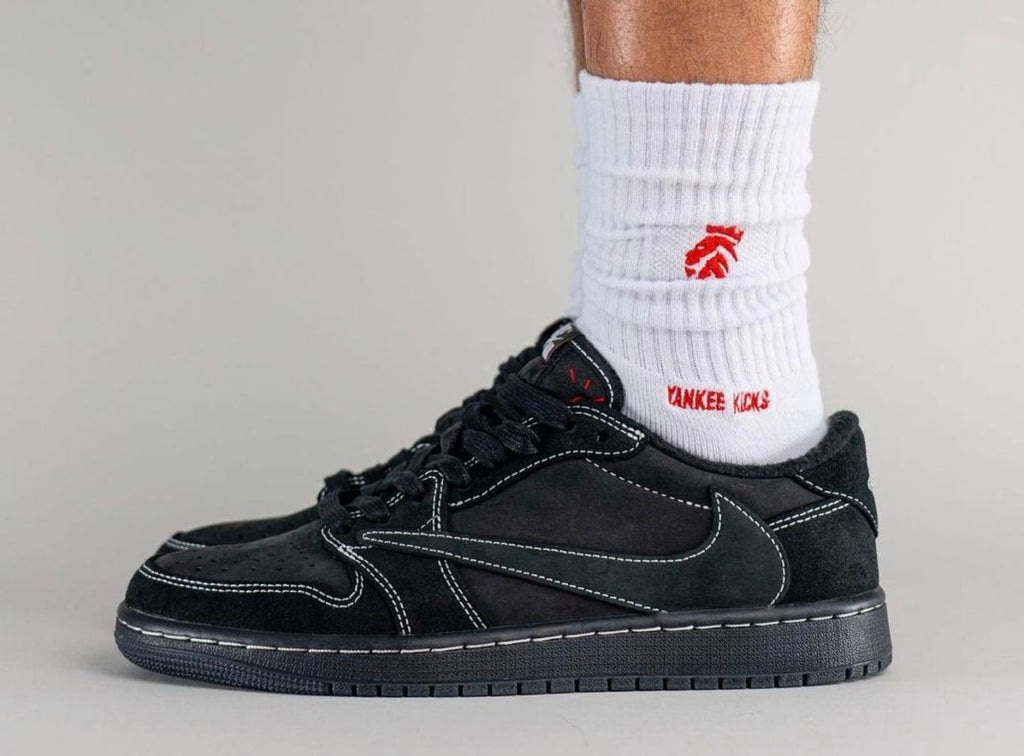Jordan 1 Low OG Travis Scott Sneakers in Black DM7866-001 - product image from the listing.