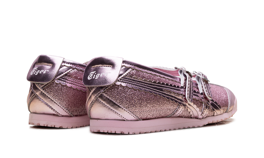 Onitsuka Tiger Mexico 66 Tgrs Wmns Glitter Pack in Pink Cameo 198674 - product image from the listing.