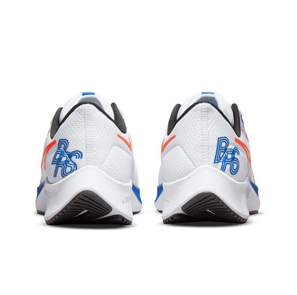 Nike Air Zoom Pegasus 38 Running Shoes in White Blue DQ8575-100 - product image from the listing.