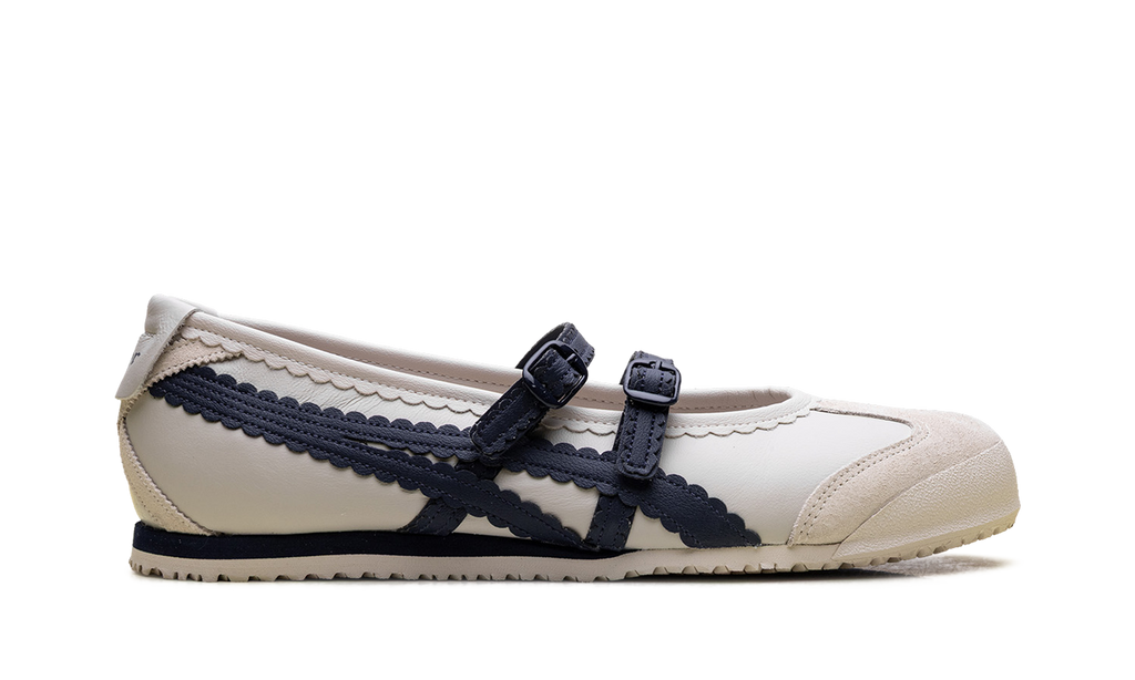 Onitsuka Tiger Mexico 66 Tgrs Wmns in Birch Peacoat 198677 - product image from the listing.