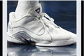 Nike LeBron 22 Basketball Shoes in White and Silver - product image from the listing.