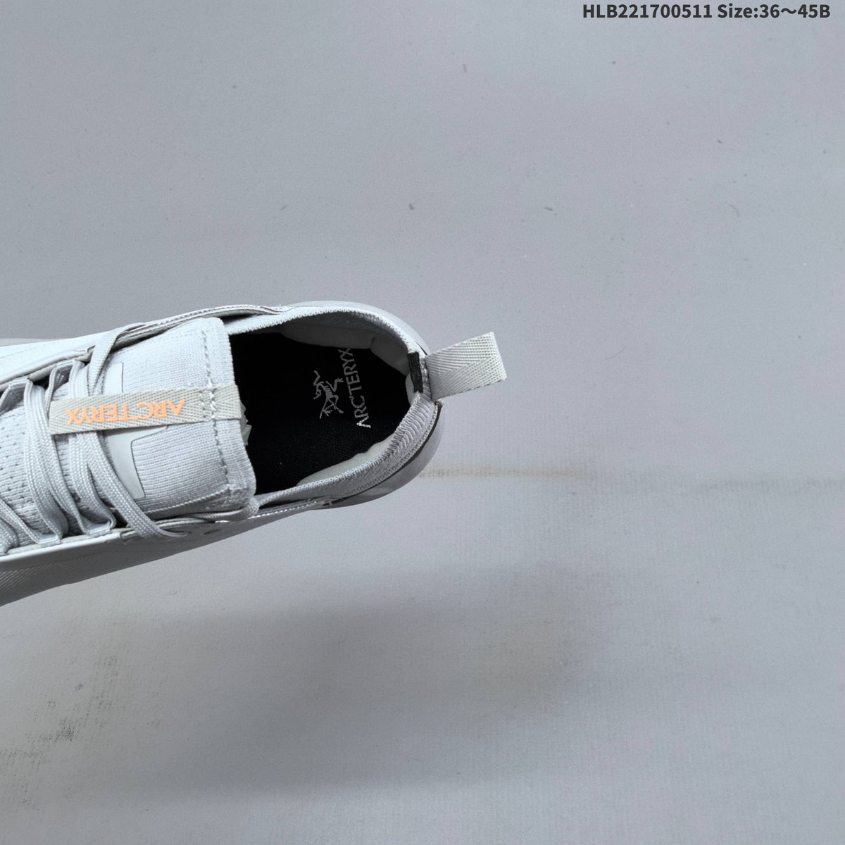 Arc'teryx Konseal Vertex Alpine M Trail Shoes, in Light Gray - product image from the listing.